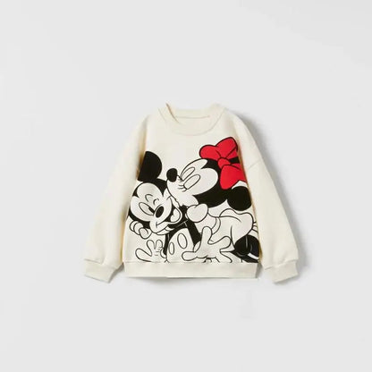 Two Piece Sets- Minnie Mouse Baby Girl Sweatshirt SnugBubs Australia