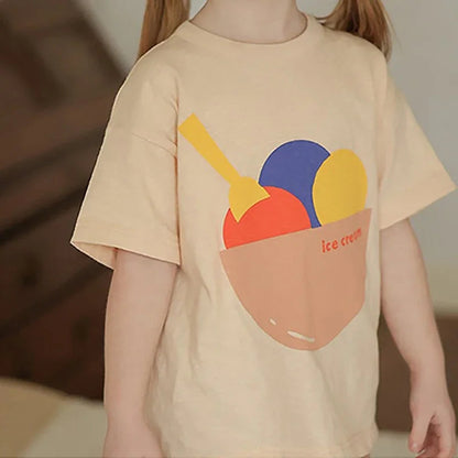 SnugBubs™ Kids Letter Print Tee SnugBubs Australia