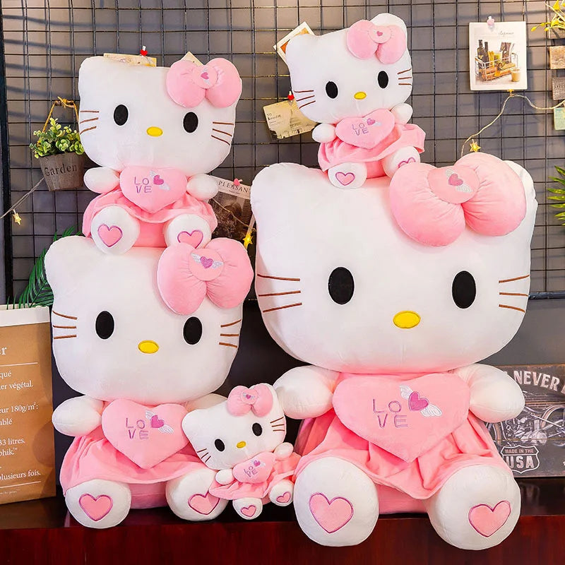 Hello Kitty Pink Plush Stuffed Toys SnugBubs Australia
