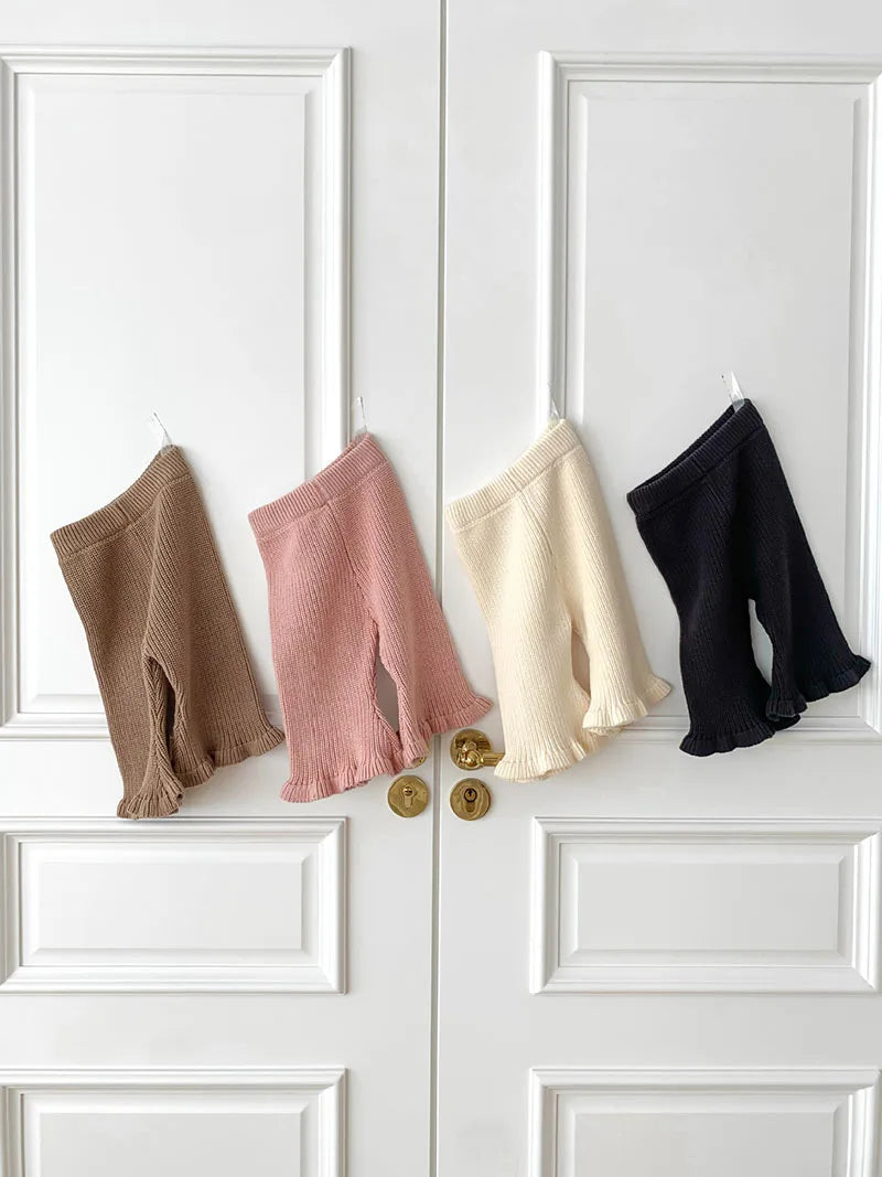 Cozy Baby Girl Knit Pants SnugBubs Australia