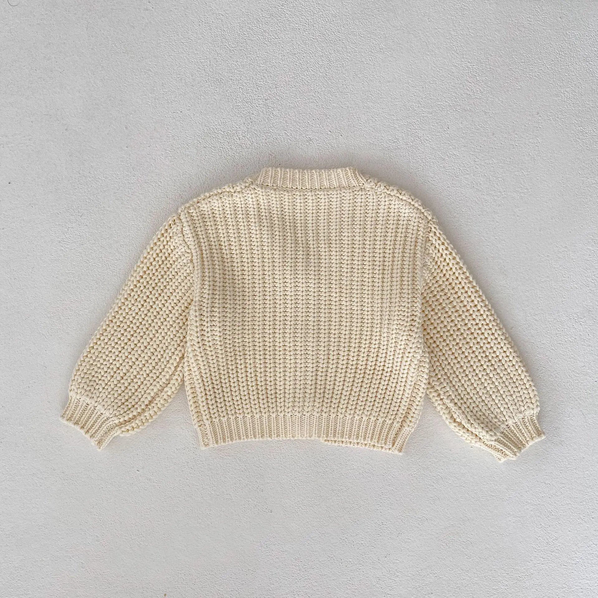 Baby Girl Autumn Knit Cardigan SnugBubs Australia