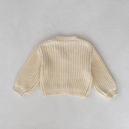 Baby Girl Autumn Knit Cardigan SnugBubs Australia