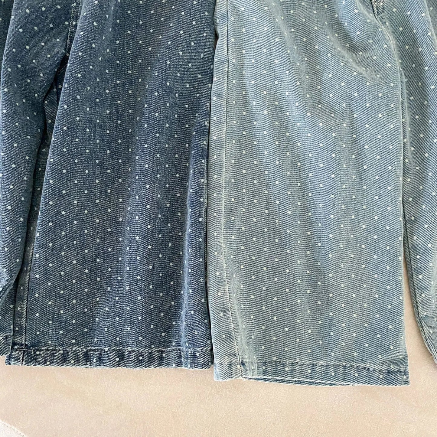 Wide-Leg Denim Pants SnugBubs Australia