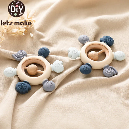 Snugbubs™ Silicone Rudder Baby Teether – BPA-Free Food Grade Rattle Toy SnugBubs Australia