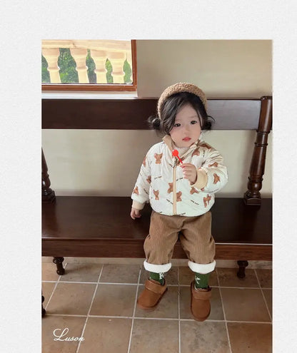 Winter Corduroy Pants for Kids