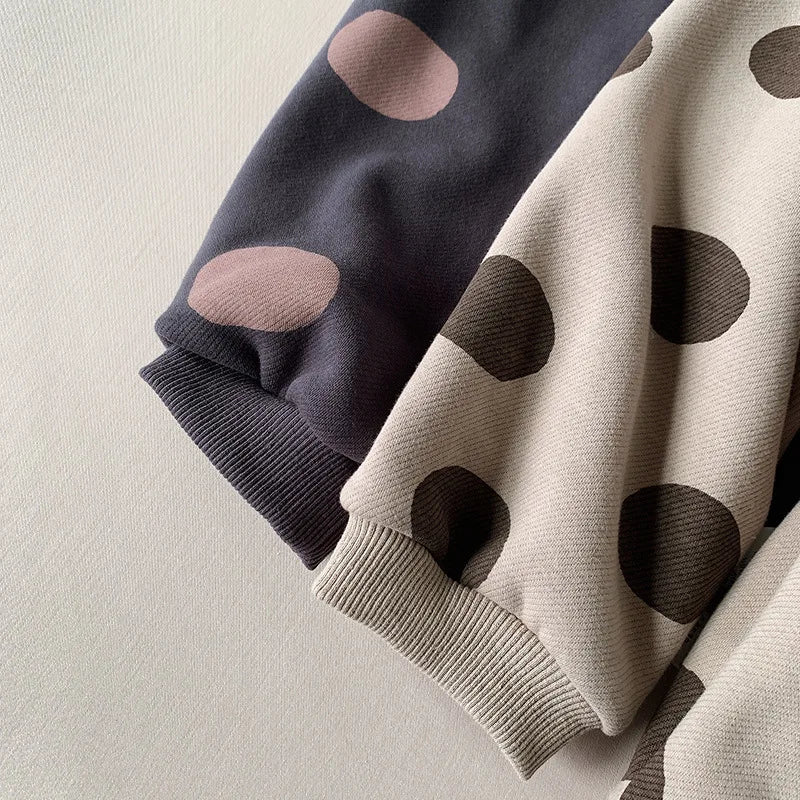 Winter Casual Trousers with Dot Print SnugBubs Australia