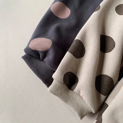 Winter Casual Trousers with Dot Print SnugBubs Australia