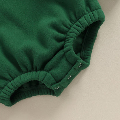 Fleece Solid Color Bubble Bodysuit Sweatshirt SnugBubs Australia