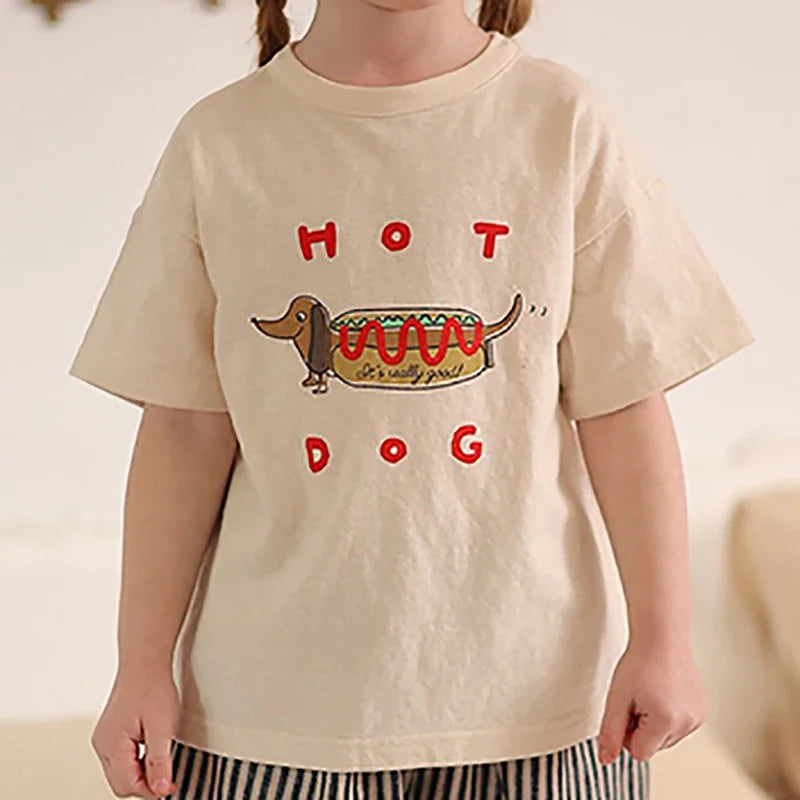 SnugBubs™ Kids Letter Print Tee SnugBubs Australia