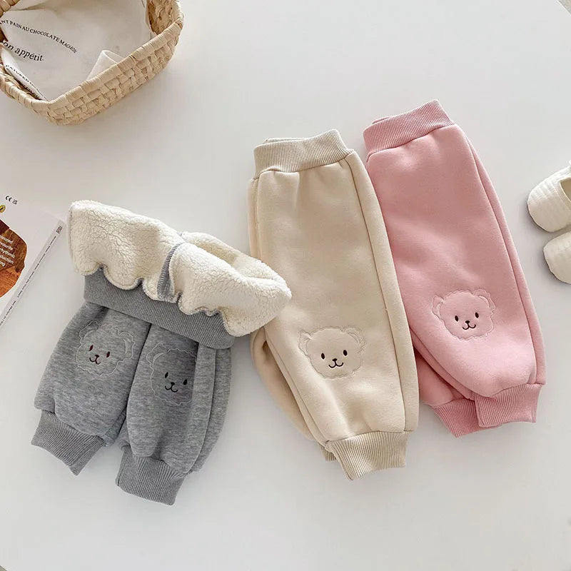 Girls Winter Fleece Sweatpants SnugBubs Australia
