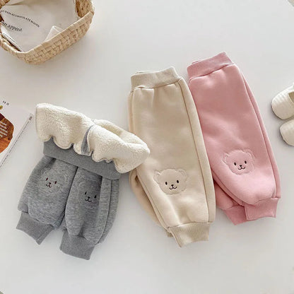 Girls Winter Fleece Sweatpants SnugBubs Australia