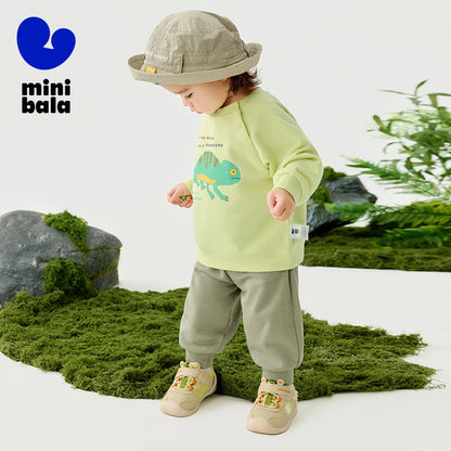 Mini Bala Kids Long Sleeve Two-Piece Set SnugBubs Australia