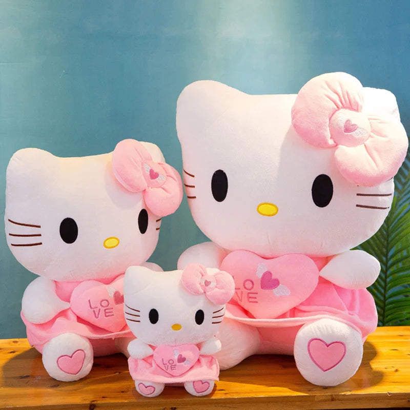 Hello Kitty Pink Plush Stuffed Toys SnugBubs Australia