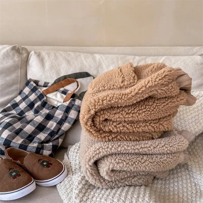 Winter Kids Warm Fleece Pants SnugBubs Australia