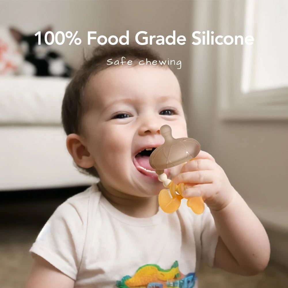 Sensory Nipple Ring Chew Teether Toy SnugBubs Australia