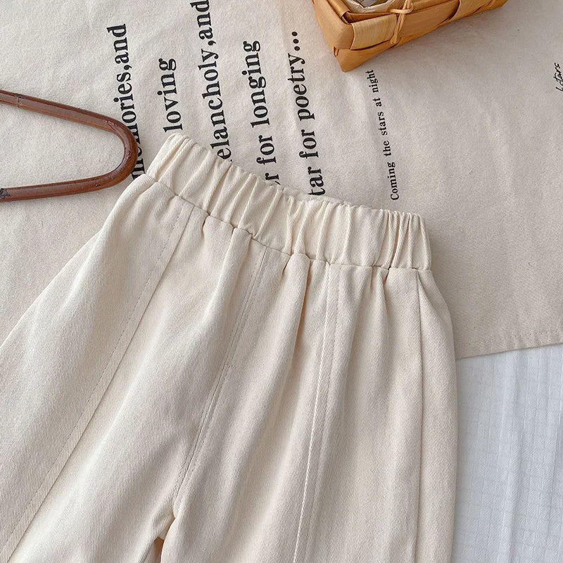 Solid Color Kids’ Lightweight Trousers SnugBubs Australia