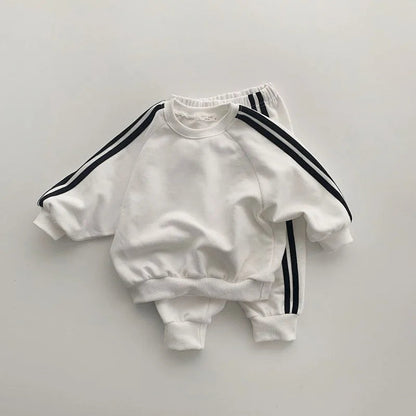 Boys Solid Color Tracksuit Set SnugBubs Australia