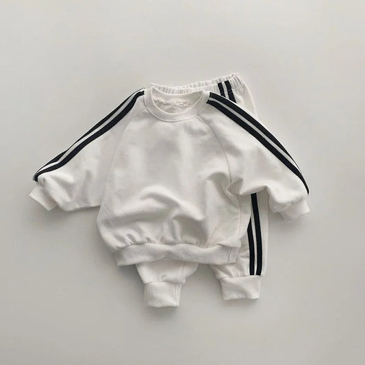 Boys Solid Color Tracksuit Set SnugBubs Australia