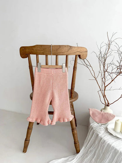 Cozy Baby Girl Knit Pants SnugBubs Australia