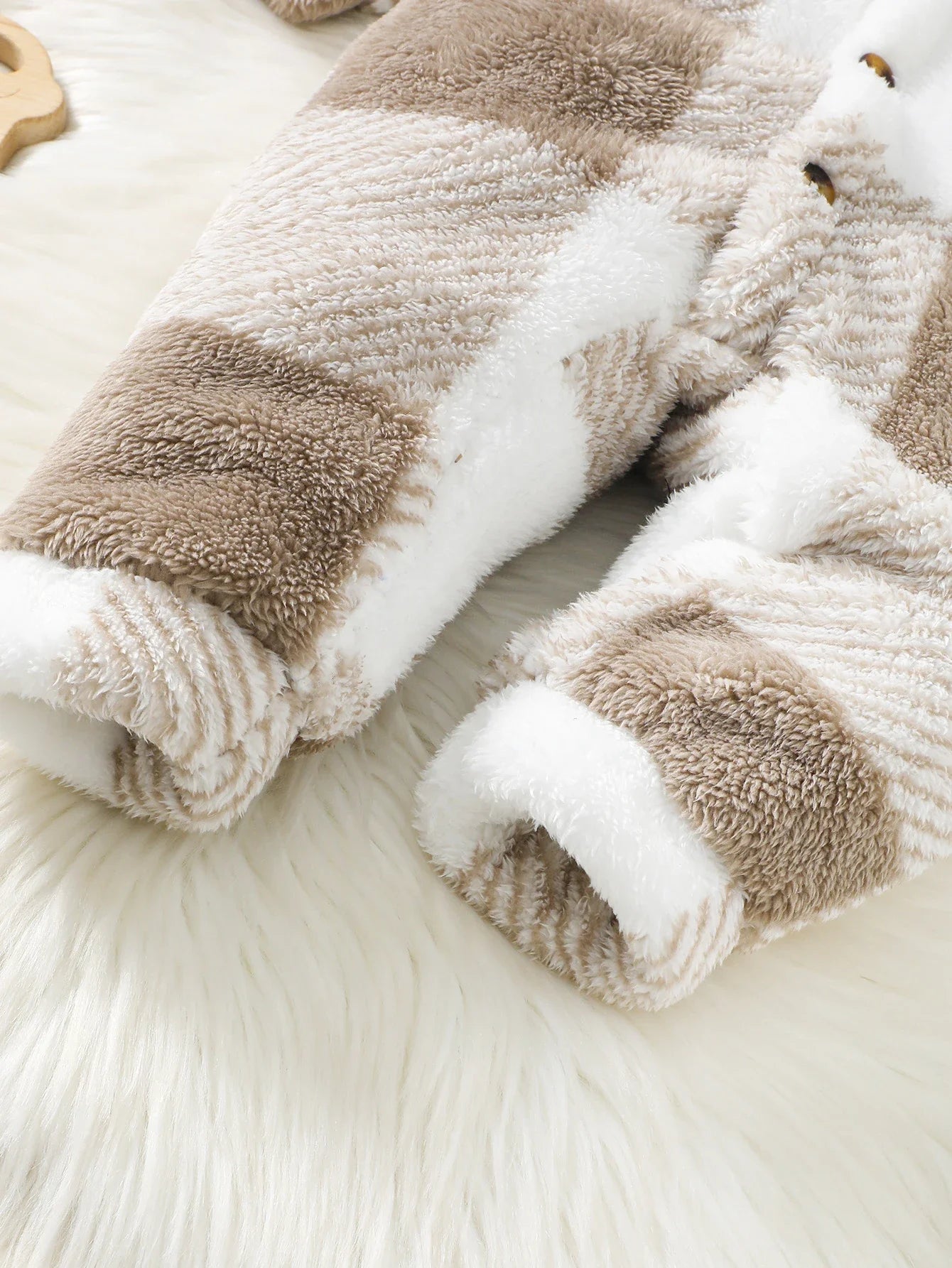 Baby Plaid Hooded Romper SnugBubs Australia