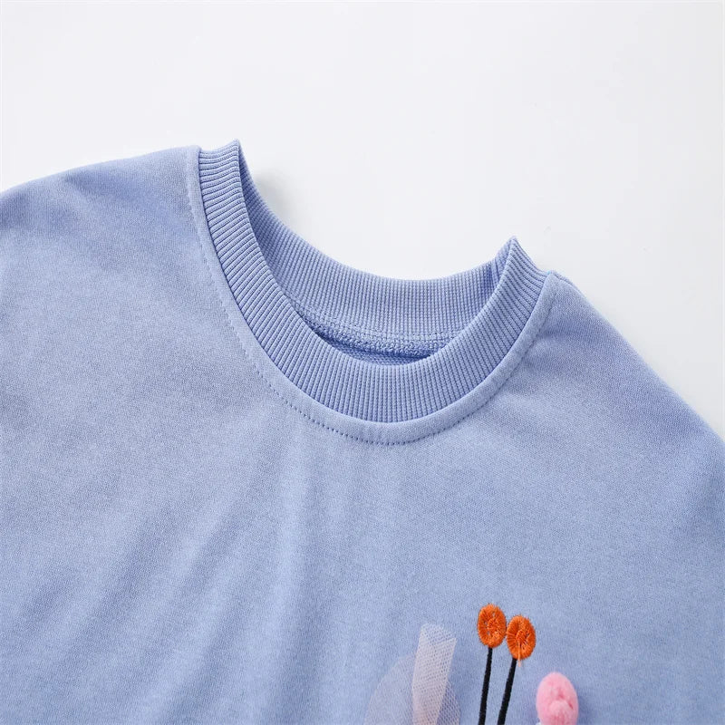 Girls Ladybug Hooded Sweatshirt – Cozy Toddler Pullover for Autumn & Spring SnugBubs Australia