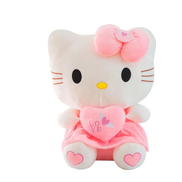 Hello Kitty Pink Plush Stuffed Toys SnugBubs Australia