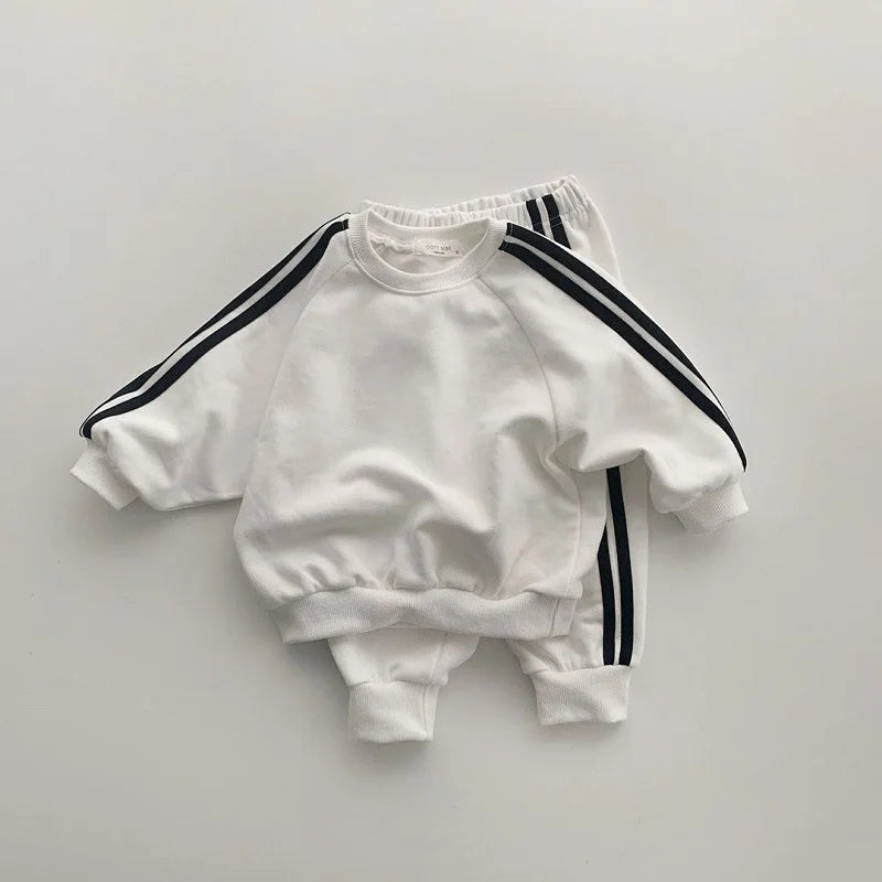 Boys Solid Color Tracksuit Set SnugBubs Australia