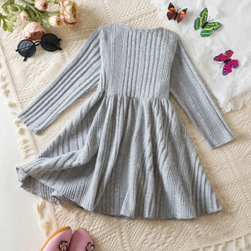 Princess Knitted Sweater Dress SnugBubs Australia