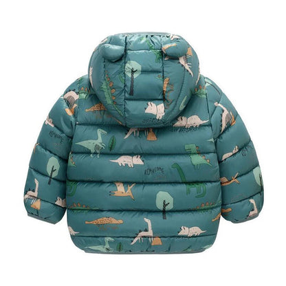 Kids Lightweight Hooded Down Jacket SnugBubs Australia