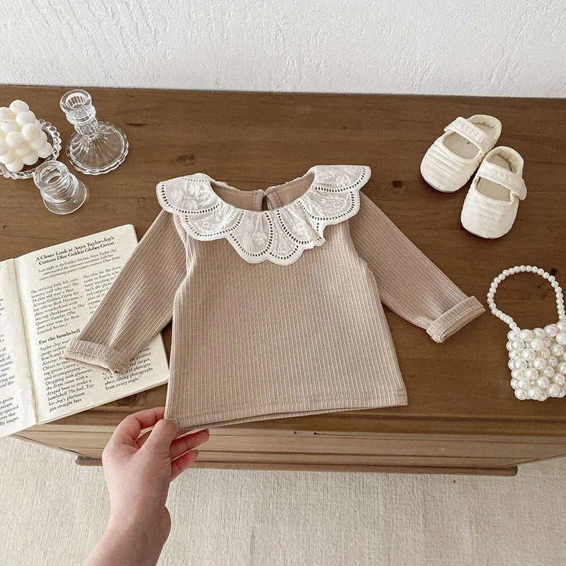 Princess Lace Collar Top SnugBubs Australia