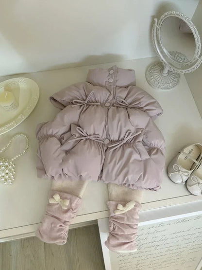 Autumn/Winter Baby Girl Solid Color Warm Puffer Vest SnugBubs Australia