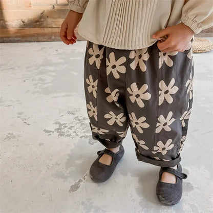SnugBubs™ Soft Cotton Floral Harem Pants SnugBubs Australia