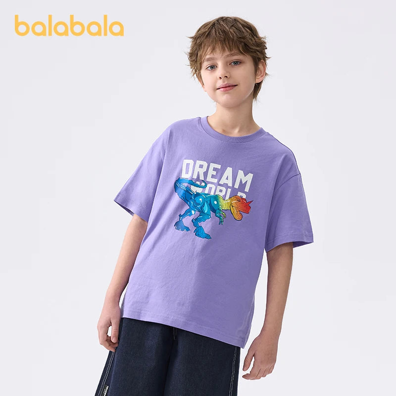 Boys Quick-Dry Pure Cotton Short Sleeve SnugBubs Australia
