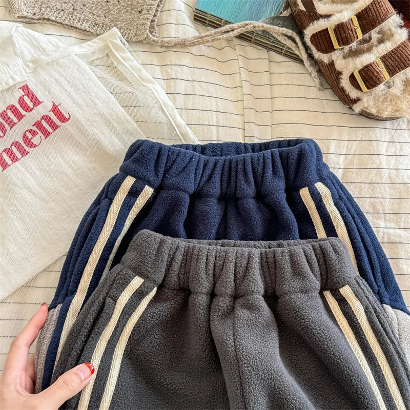 Cozy Striped Baby Boys Pants SnugBubs Australia