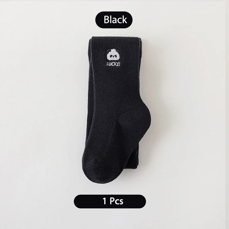 Cartoon Embroidery Girls Leggings SnugBubs Australia