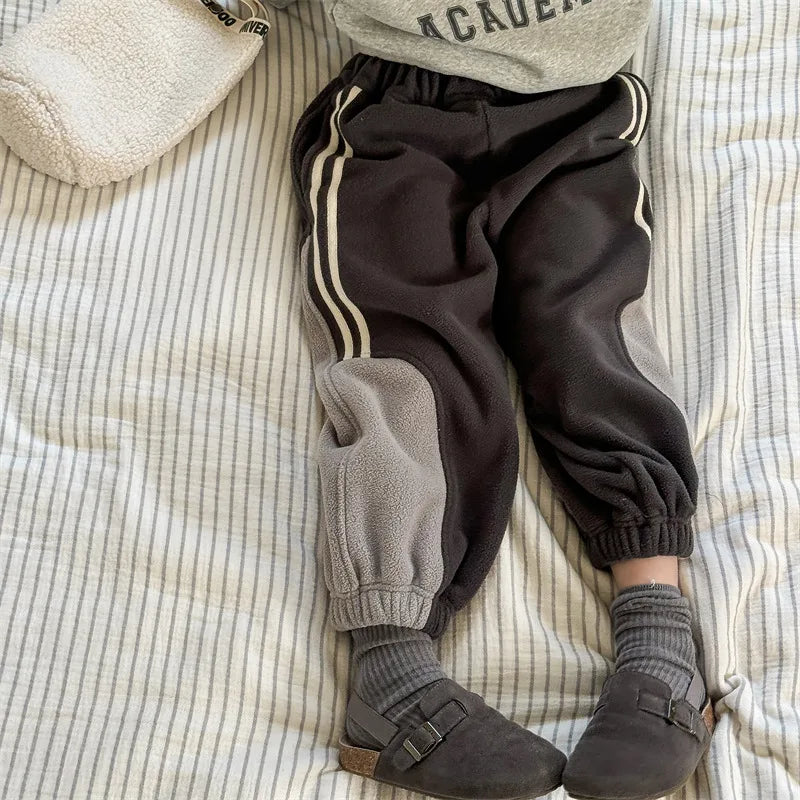 Cozy Striped Baby Boys Pants SnugBubs Australia