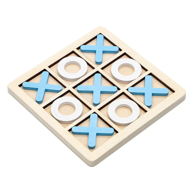 Montessori XO Chess Jigsaw Puzzle SnugBubs Australia