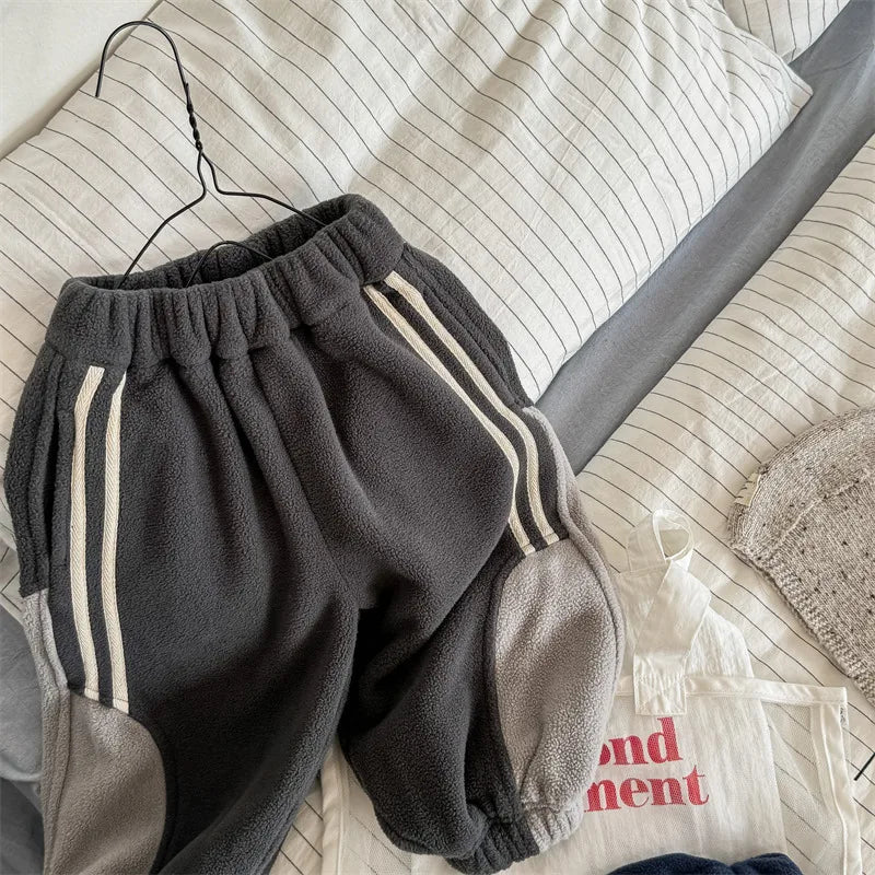 Cozy Striped Baby Boys Pants SnugBubs Australia