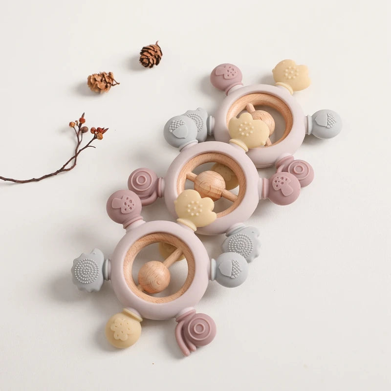 Snugbubs™ Silicone Rudder Baby Teether – BPA-Free Food Grade Rattle Toy SnugBubs Australia