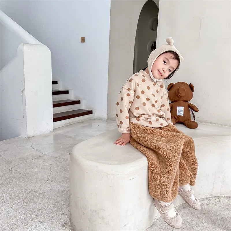 Winter Kids Warm Fleece Pants SnugBubs Australia