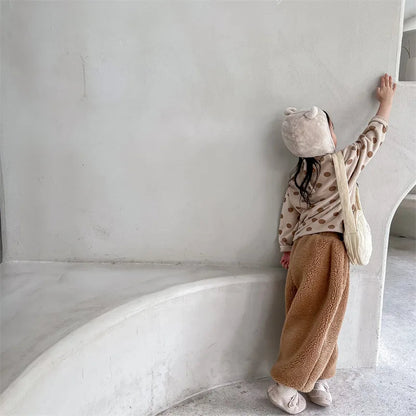 Winter Kids Warm Fleece Pants SnugBubs Australia