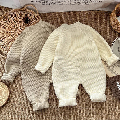 Newborn Animal Embroidery Romper SnugBubs Australia