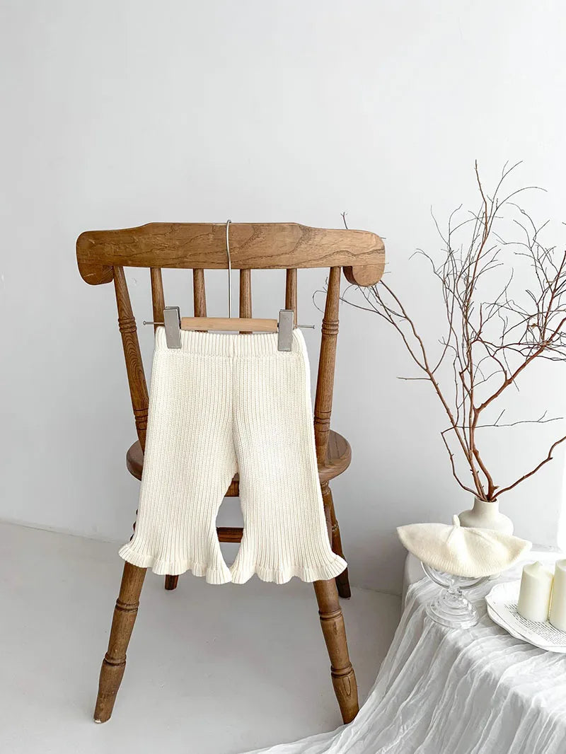 Cozy Baby Girl Knit Pants SnugBubs Australia