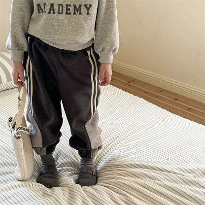 Cozy Striped Baby Boys Pants SnugBubs Australia