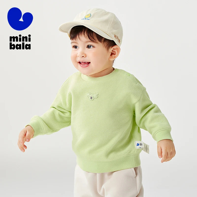 Kids Waffle Hoodie SnugBubs Australia