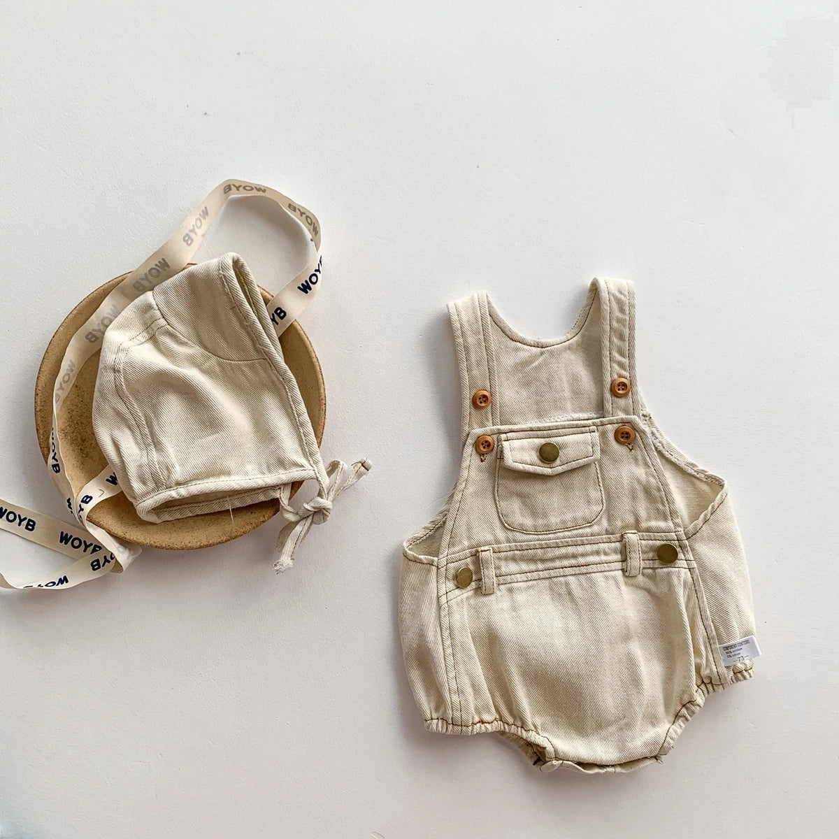 Denim Sling Romper SnugBubs Australia