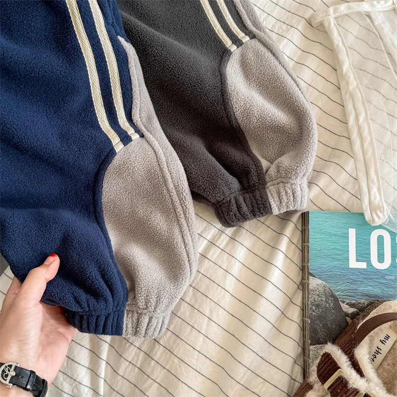 Cozy Striped Baby Boys Pants SnugBubs Australia