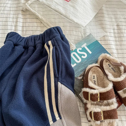 Cozy Striped Baby Boys Pants SnugBubs Australia