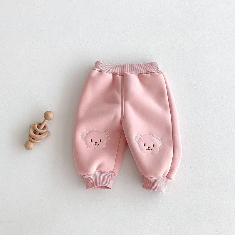 Girls Winter Fleece Sweatpants SnugBubs Australia