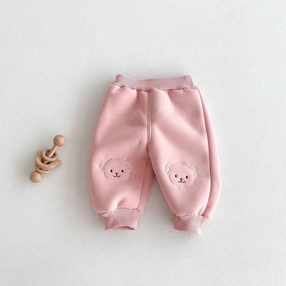 Girls Winter Fleece Sweatpants SnugBubs Australia